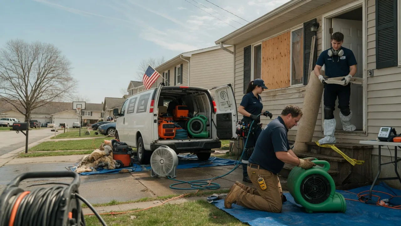 Water Damage Restoration in Davis, SD near me